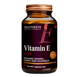 Doctor Life Vitamina E 400, mezcla de tocoferoles, 60 cápsulas