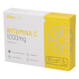 SEMA Lab Vitamina C 1000 mg, 10 cápsulas de celulosa