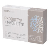 SEMA Lab Probiotic + Prebiotic, 20 cápsulas de liberación retardada
