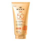 Nuxe Sun, loción bronceadora para rostro y cuerpo, SPF 50, 150 ml