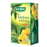 Belin Té verde con sabor a membrillo, 1,75 gx 20 sobres