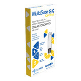 MultiSure GK Ketone, tiras reactivas para controlar la concentración de cuerpos cetónicos en sangre, 5 unidades