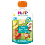 HiPP Fruit and Cereals Bio, măr, banană, mango și nucă de cocos, după 6 luni, 100 g