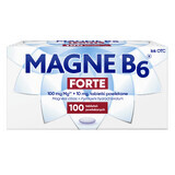 Magne B6 Forte 100 mg + 10 mg, 100 comprimidos recubiertos