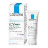 La Roche-Posay Effaclar H Iso - Biome, crema hidratante calmante contra las imperfecciones, 40 ml