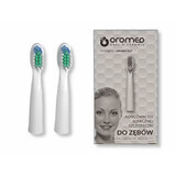 Oromed Oro-Sonic, puntas para cepillo sónico Basic White, 2 piezas