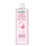 Equilibra Rosa, eau micellaire nettoyante à la rose, 400 ml