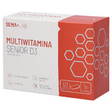 SEMA Lab Multivitamina Senior D3, 60 comprimidos recubiertos