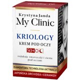 Janda My Clinic Kriology 50+, crema de ojos, día y noche, 15 ml