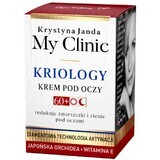 Janda My Clinic Kriology 60+, crema para el contorno de ojos, día y noche, 15 ml