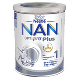 Nestlé NAN Optipro Plus 1 5HMO, leche infantil para bebés desde el nacimiento, 800 g