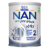 Nestlé NAN Optipro Plus 2 HMO, leche de continuación para lactantes mayores de 6 meses, 800 g