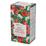 SEMA Herba Hibiscus y rosa mosqueta Fix, 2,5 gx 20 sobres