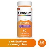 Centrum Immuno con extracto de saúco, 60 cápsulas blandas