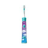 Philips Sonicare para niños, cepillo de dientes sónico, con pegatinas, HX6322/04, 1 pieza