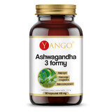 Yango Ashwagandha 3 forme, 90 capsule