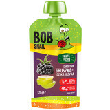 Bob Snail Fruits To Go Smoothie en tubo, pera, mora silvestre, 120