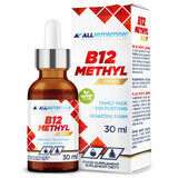 Allnutrition B12 Methyl Drops, vitamina B12 200 µg, picături, 30 ml