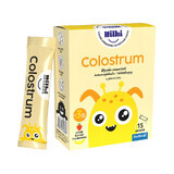 ForMeds Hilki Colostrum, voor kinderen vanaf 3 jaar, banaan- en aardbeiensmaak, 15 sachets