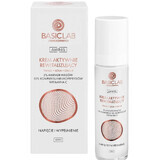 BasicLab Aminis, crème de jour active et revitalisante pour le visage, le cou et le décolleté, avec acides aminés 5%, tension et remplissage, 50 ml