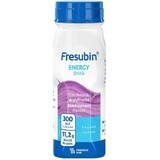 Fresubin Energy Drink, preparado nutricional, sabor grosella negra, 4 x 200 ml