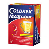 Coldrex MaxGrip 1000 mg + 10 mg + 40 mg, sabor limón, 10 sobres