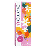 Cleanic Soft, compresas higiénicas, 20 uds.