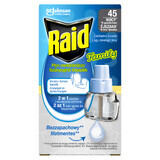 Raid, insecticida repelente de mosquitos, repuesto, más de 1 año, 27 ml