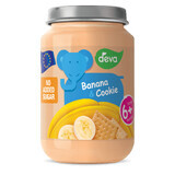 Deva Postre, plátano con galletas, después de 6 meses, 200 g