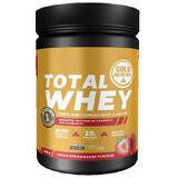 Proteína en polvo con sabor a fresa Total Whey, 800 g, Gold Nutrition