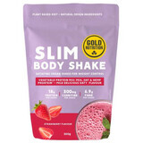 Batido con sabor a fresa Slim Body, 300 g, Gold Nutrition