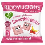 Strawberry and banana snack, 6 g, Kiddylicious