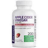 Appelciderazijn, 3000 mg, 200 tabletten, Bronson Laboratories