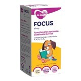 Sciroppo per il funzionamento ottimale del sistema nervoso dei bambini Focus, 150 ml, Alinan