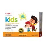 Probióticos para niños mayores de 4 años con sabor a vainilla y plátano, Microbio Complex Fast Stix 424428, 30 sobres, Gnc