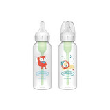 Pack de 2 biberones de cuello estrecho PP 250ml Options Plus, Dr.Browns