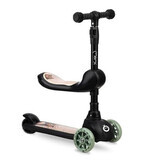 Patinete transformable Kiuru, Negro, Momi