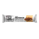 Barrita proteica con gofres de chocolate Mega Pro, 85 g, Born Winner