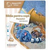 Libro bíblico interactivo para cuentos infantiles, +4 años, Raspundel Istetel