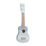 Instrumento musical guitarra de madera, Azul, +3 años, Little Dutch