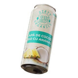 Agua de coco ecológica con piña, 250 ml, Dirty Organics