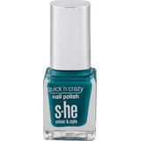 She colour&amp;style Esmalte de uñas Quick&#39;n Crazy 323/802, 6 ml