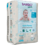 Bambo Nature zwemluiers maat S, 7-12 kg, 12 stuks.