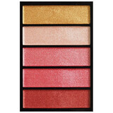 Paleta de polvos labiales, Revlon, Colour Charge, Polvos labiales, 102 Peach Pucker