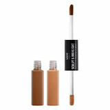 Face Contour and Illuminator, NYX, Sculpt & Highlight Face Duo, 05 Chestnut / Sand