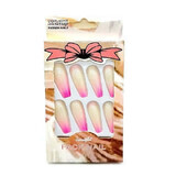 Satz von 12 falschen Degradierungsnägeln, Fashion Nail, 04