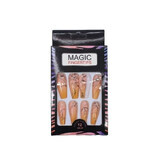 Set de 12 uñas postizas de aspecto natural, Magic Fingertips, 05