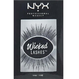 Gene False, NYX Professional Makeup, Wicked Lashes, Fatale