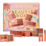 Set Machiaj, Sunkissed, Naturally Bronzed, Beauty Box, 8 Produse pentru Ten, Ochi si Buze