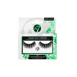 Gene False Reutilizabile, W7, Faux Silk Lashes, Aura, cu Adeziv Inclus